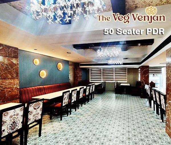 50 seater PDR at the Veg Venjan by Anand Chandak