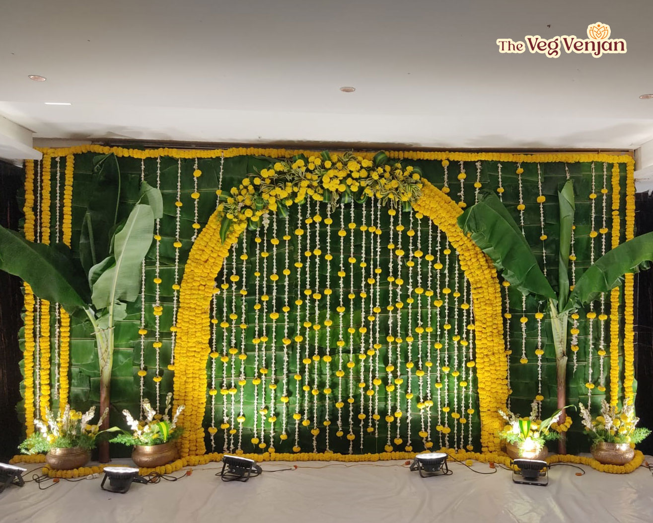 Birthday celebration at banquet hall