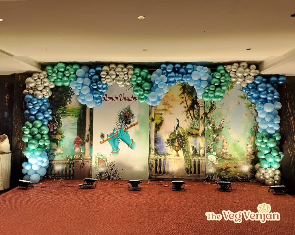 Corporate event setup at The Veg Venjan